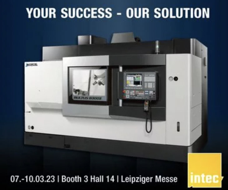 OKUMA DEUTSCHLAND PRÄSENTIERT DIE MULTUS B300II AUF DER INTEC 2023